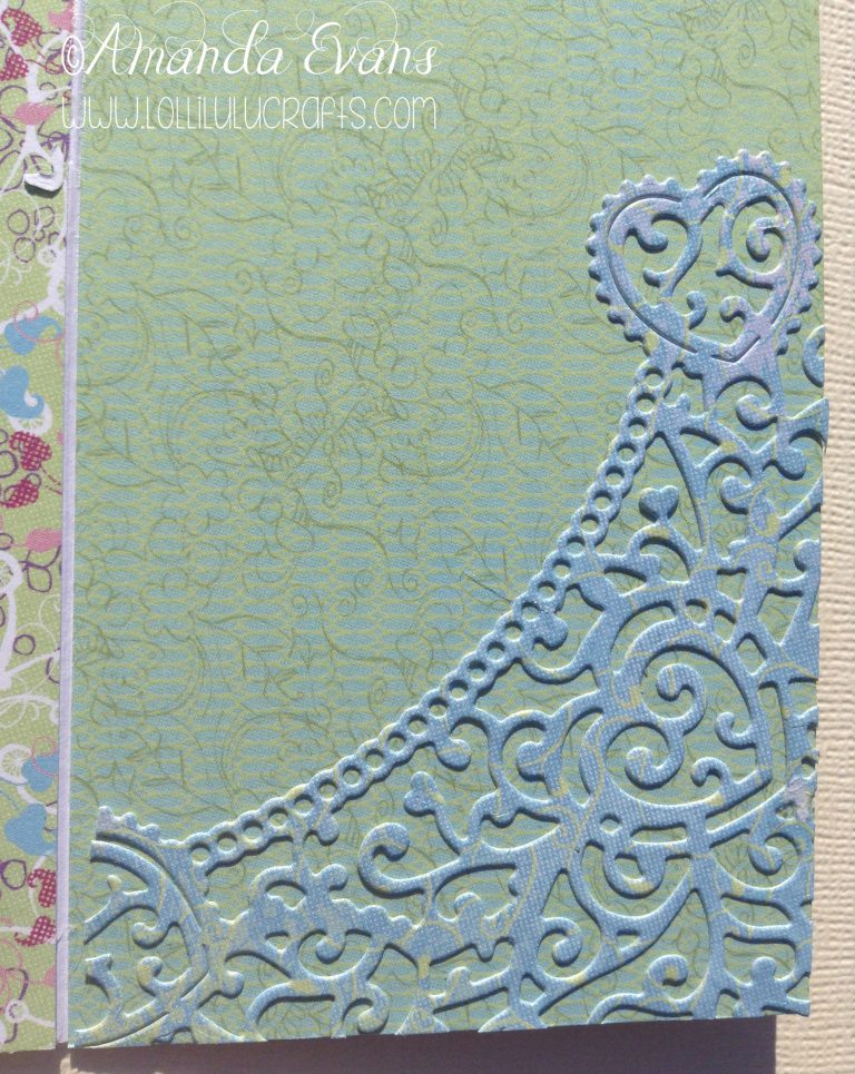 Whimsy Stamped Flower Girl Gatefold Card - Lolli Lulu Crafts